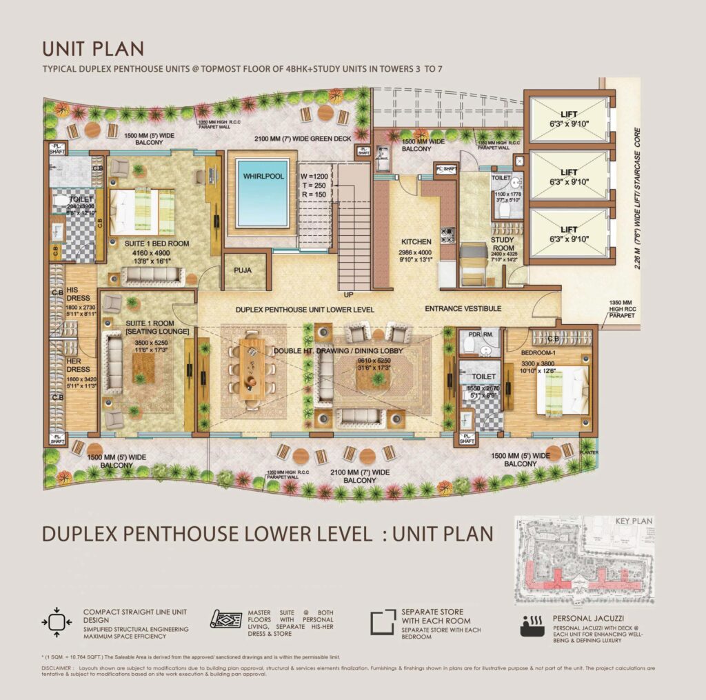 Au silicon City Floor Plan
